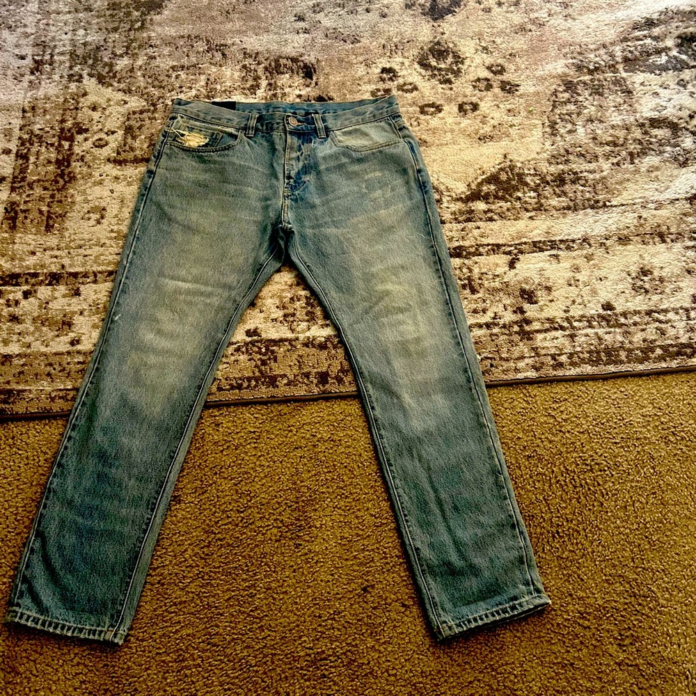The Weeknd Puma Collab Denim Jeans Waist 34 length 34